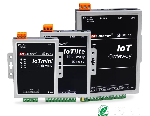 LMGateway industrial IoT gateway product family